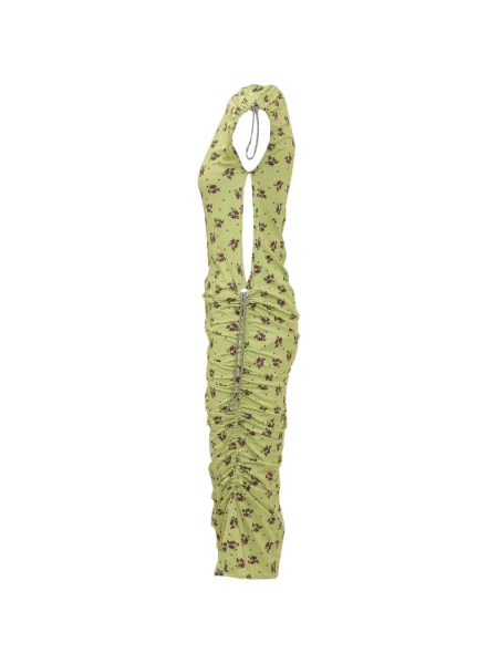 Rochie Coperni cu model floral cu imagine verde