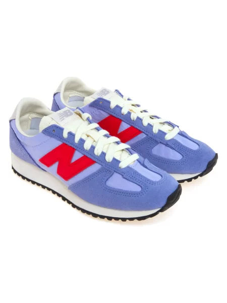 Sneakersy New Balance skórzane niebieskie