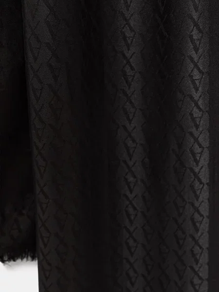 Armani Exchange șal pentru femei cu vâscoză negru