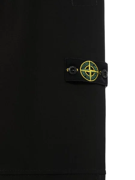 Spodnie dziecięce Stone Island czarne