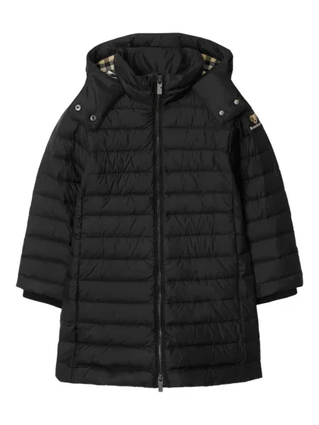 Płaszcz dziecięcy Burberry czarny