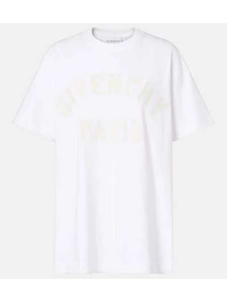 Tricou Givenchy din jerseu alb