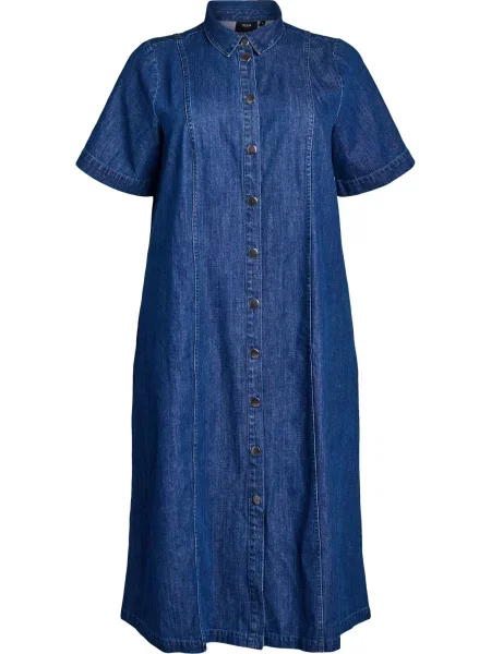 Zizzi Rochie tip bluză Jgro denim albastru