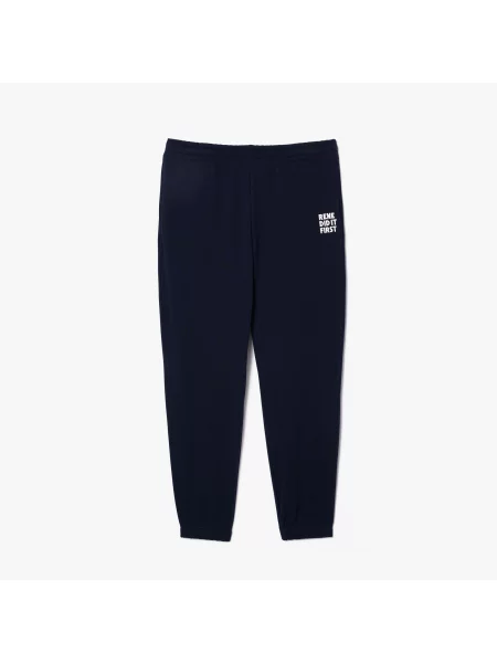 Lacoste Spodnie Dresowe Unisex granatowy