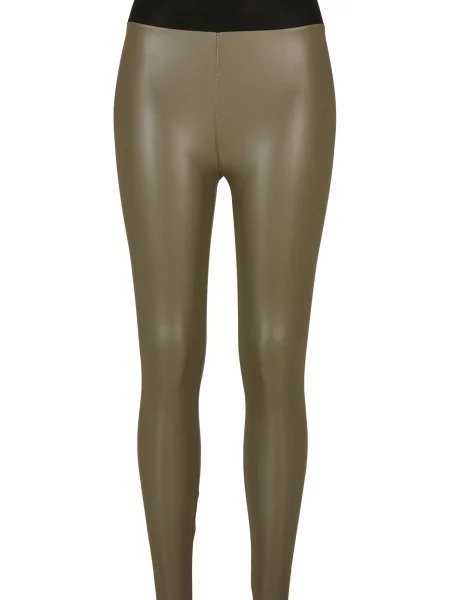 Urban Classics Leggings oliv negru