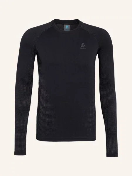 Odlo Funkční Tričko Performance Warm Eco černá/ šedá černé