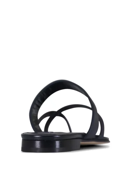 Slip on dirželis sandalai Manolo Blahnik mėlyna