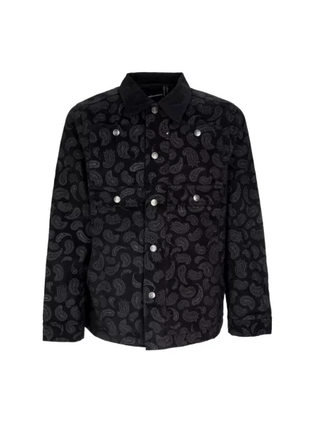 Koszula The Hundreds z wzorem paisley czarna
