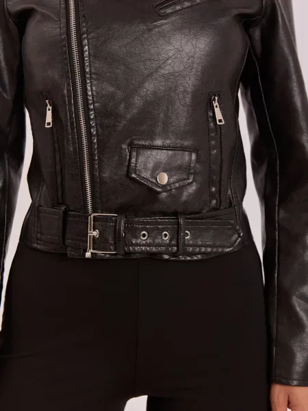 Geanta de piele Italy Moda negru