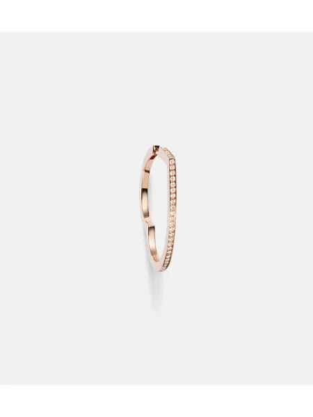 Uhani Repossi z vzorcem srca roza