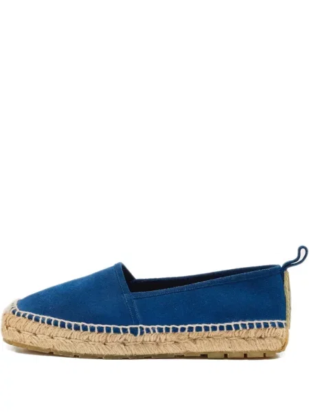 Semišové espadrilky Balenciaga Pre-owned modré
