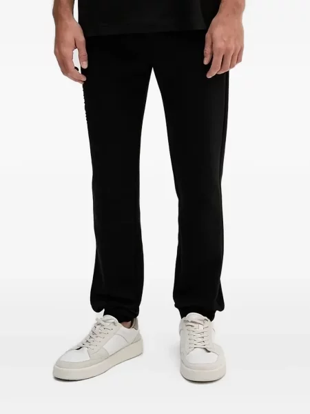 Pantaloni Michael Kors alergare cu cordon negru