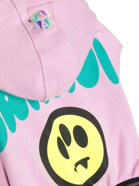 Bluza z kapturem dziecięca Barrow różowa