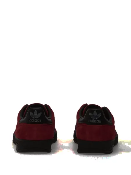 Trčanje bokserice Adidas s V-izrezom od jersey crna