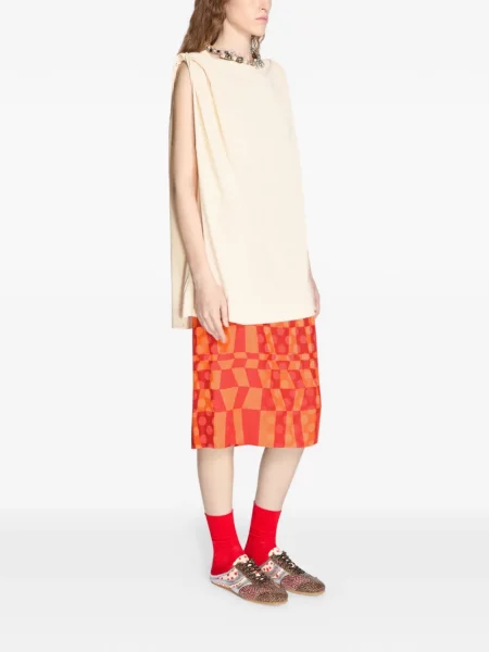 Koszulka oversize Dries Van Noten bez rękawów