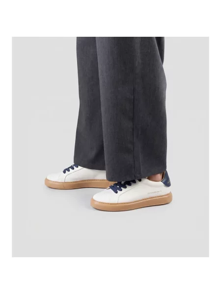 Sneakersy Alexander Smith skórzane białe