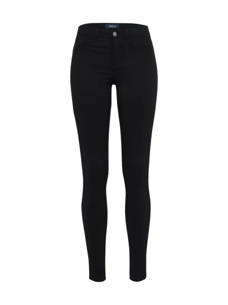 PIECES Jeggings negru