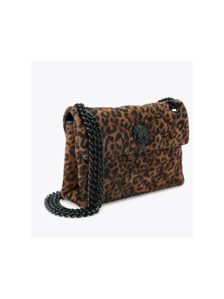 Torebka Kurt Geiger London skórzana brązowa