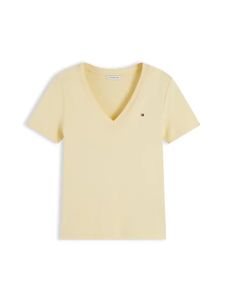 TOMMY HILFIGER Tricou Cody miere galben