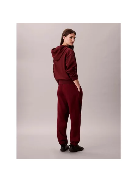Pantaloni Calvin Klein Jeans roșu