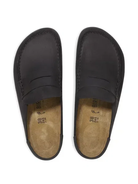 Papuci Birkenstock din piele negru