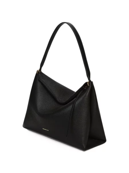 Geantă shopper Wandler din piele negru