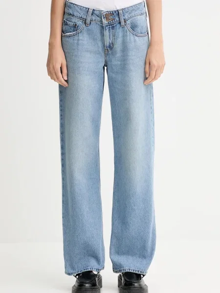 Дънки Levi's SUPERLOW LOOSE с висока талия синьо