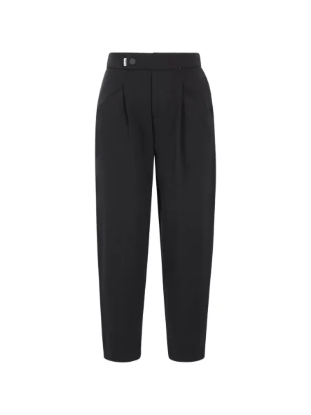 Spodnie Pnts plisowane czarne