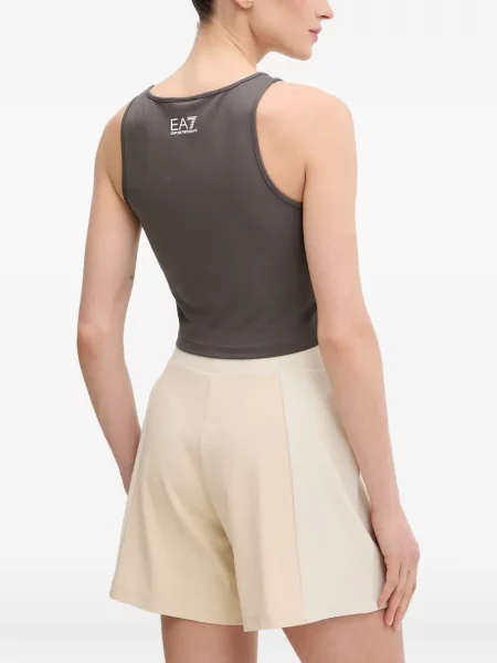 Top Ea7 Emporio Armani cu autograf gri