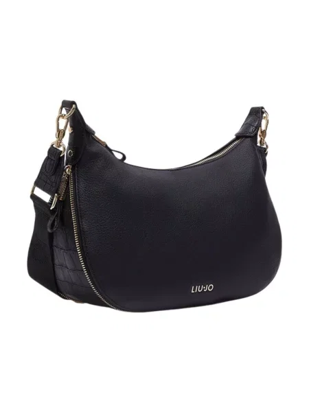 Crossbody kabelka Liu Jo z ekologickej kože čierna