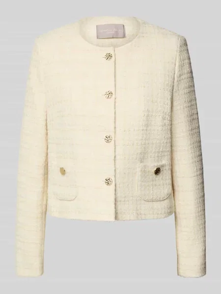Marynarka w bouclé o kroju regular fit Christian Berg Woman Selection