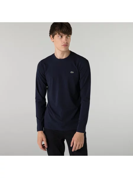 Lacoste футболка синя