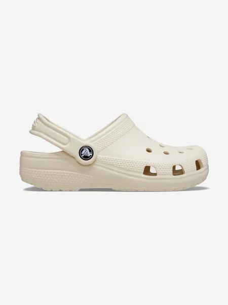 Otroški natikači Crocs Classic bež
