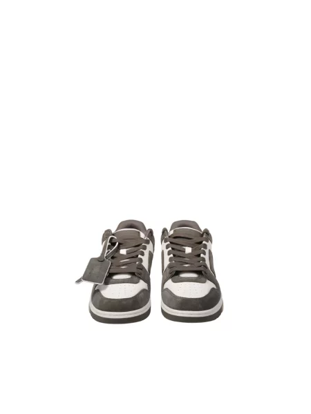 Sneakersy Off-white skórzane biznesowe białe