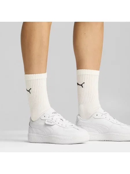 Skórzane sneakersy Palermo Moda białe