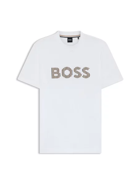 Koszulka Boss beżowa