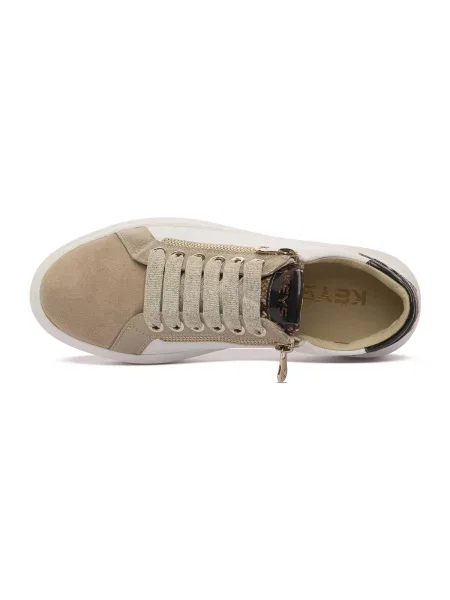 Pantofi Keys alb