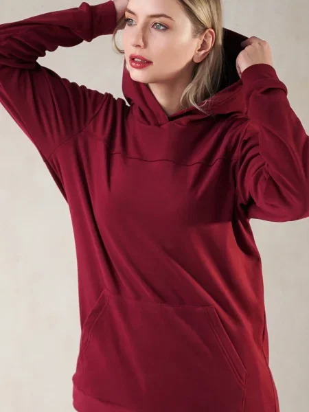 Худі LadyLike текстиль бордовий