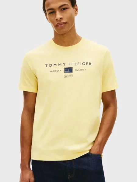Футболка Tommy Hilfiger жовта