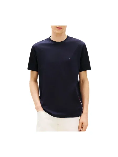 TOMMY HILFIGER Póló tengerészkék / piros fehér