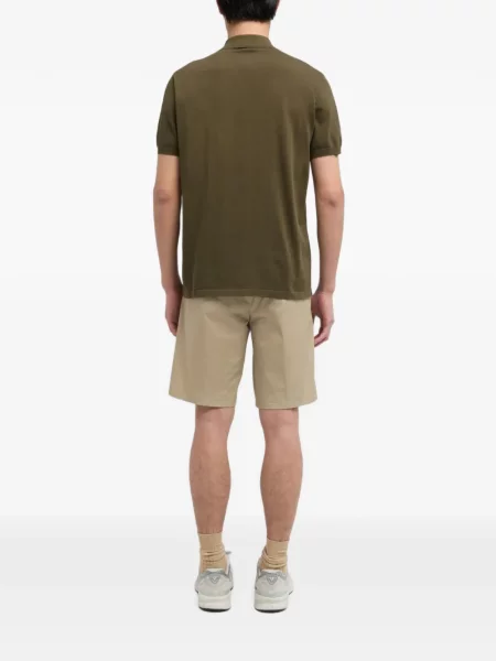 Scurt tricou polo Aspesi verde