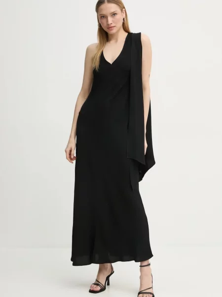 Day Birger et Mikkelsen rochie Brielle maxi evazati negru