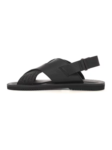 Sandały Emporio Armani czarne
