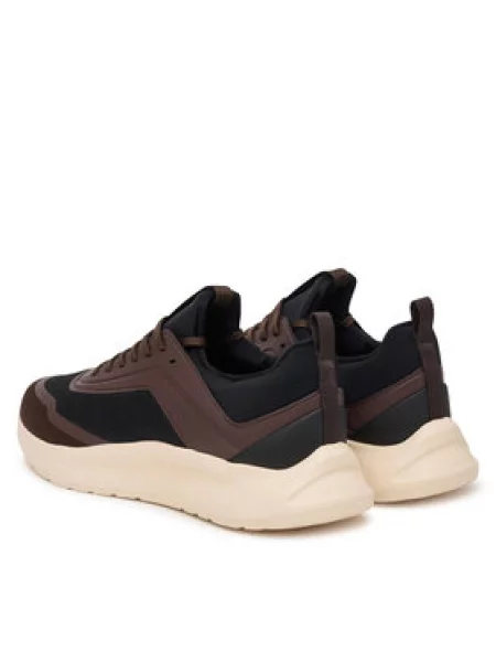 Tenisice Calvin Klein Light Eva Run Lace Sock Mm smeđa