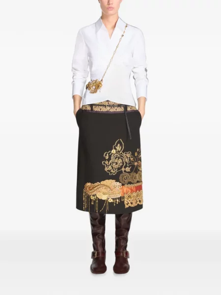 Cămașă Dries Van Noten plic alb