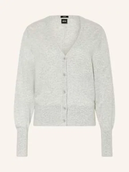 Boss Kardigan Fuvrona Z Kaszmiru grau