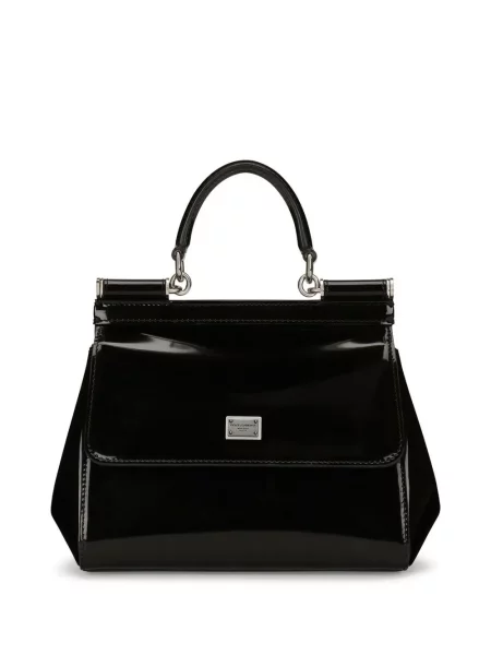 Geantă Dolce & Gabbana Sicily negru