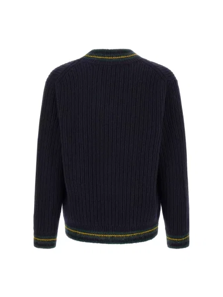 Sweter Lacoste granatowy