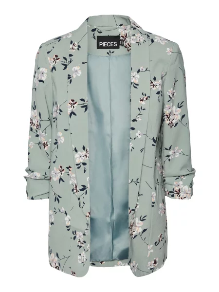 PIECES Sacou BOSS crem / verde mentă / murdar alb