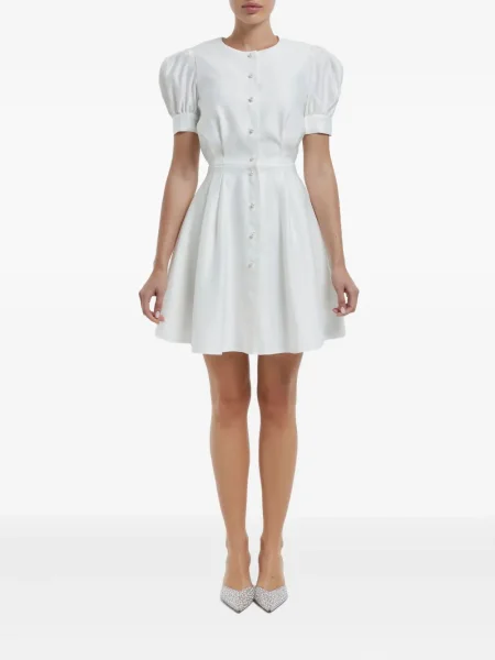 Rochie mini Post Meridiem de costum alb